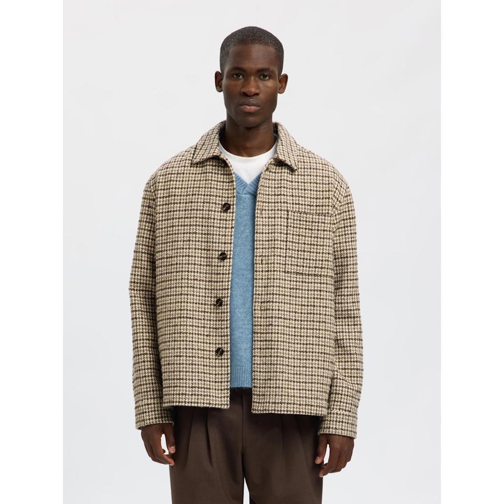 Selected Ari Wool Blend Overshirt